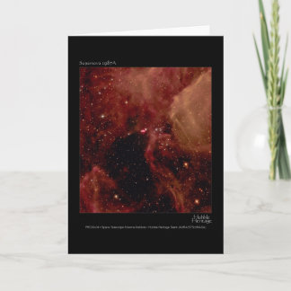 Tarjeta Foto del telescopio Hubble de Supernova 1987A