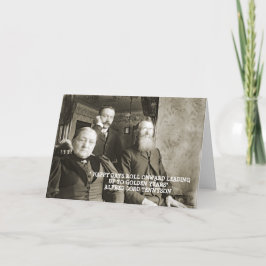 TARJETA FOTO DIVERTIDA DE VINTAGE DE 1890 PATÉTICAMENTE TR