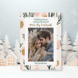 Tarjeta Foto familiar | Navidades personalizados