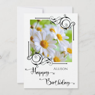 Tarjeta Foto feliz cumpleaños