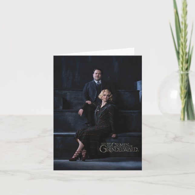 Tarjeta Foto JACOB KOWALSKI™ Y QUEENIE GOLDSTEIN™ (Anverso)