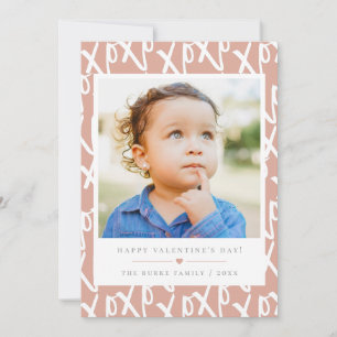 Tarjeta Foto moderna de XOXO Valentine