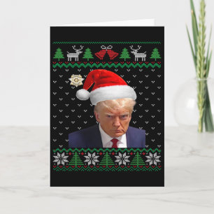 Tarjeta Foto Oficial de Donald Trump para la Ficha Policia