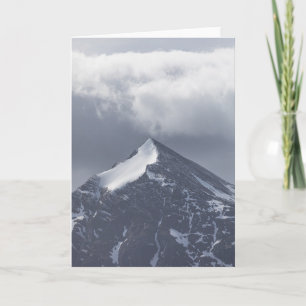 Tarjeta Foto paisajista de las montañas de Noruega