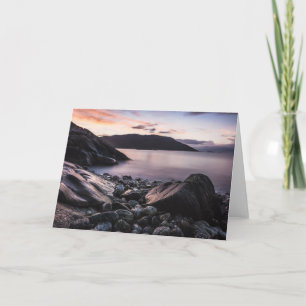 Tarjeta Foto paisajista de Noruega