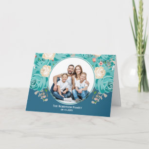 Tarjeta Foto personalizada de familia