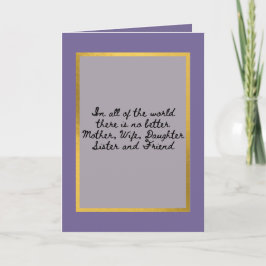 Tarjeta Foto personalizada día de la madre