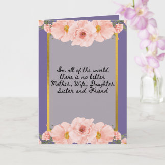 Tarjeta Foto personalizada Día de la Madre