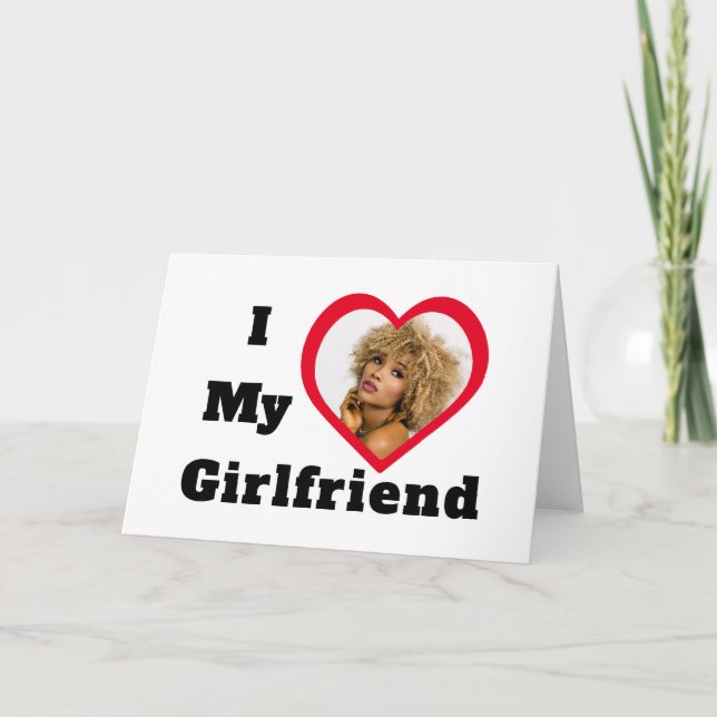 Tarjeta Foto Personalizado personalizada de Bae que amo a  (Anverso)