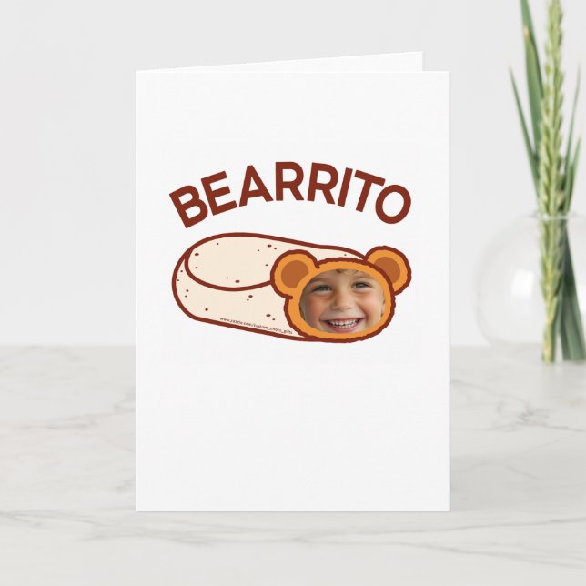 Tarjeta Foto Stand-in BEARRITO (Anverso)