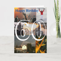 Foto subida personalizada Cumpleaños 60