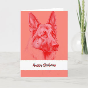 Tarjeta Foto y mensaje personalizados de mascota (perro)