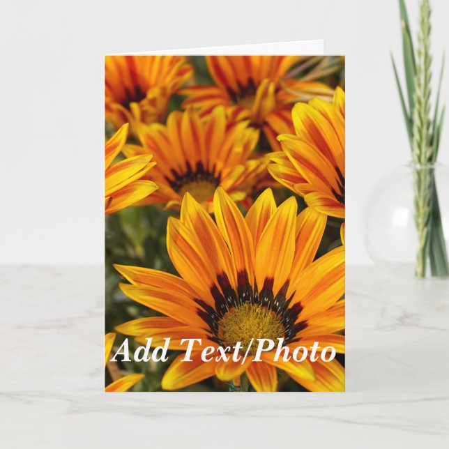 Tarjeta Foto y texto personalizados (Anverso)