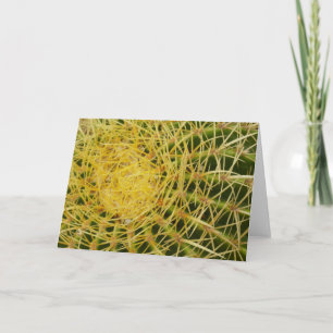 Tarjeta Fotografía abstracta de naturaleza de cerca de cac