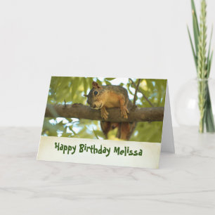 Tarjeta Fotografía de cumpleaños de la naturaleza de ardil