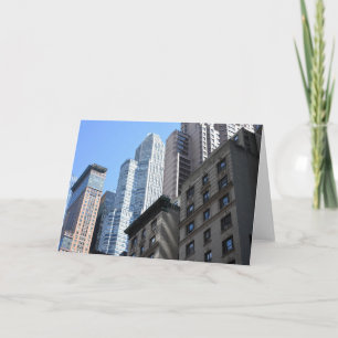 Tarjeta Fotografía de Manhattan Architecture New York City