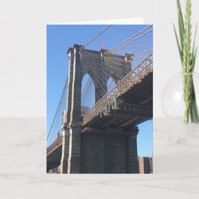 Tarjeta Fotografía de NYC en el cielo de Nueva York del pu (Anverso)