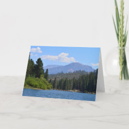 Tarjeta fotografía de paisaje tomada en California del Sur