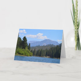 Tarjeta fotografía de paisaje tomada en California del Sur