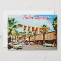 Fotografía de Palm Springs, California vintage 195
