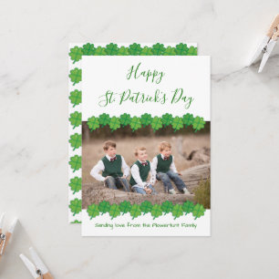 Tarjeta Fotografía del Día de San Patricio