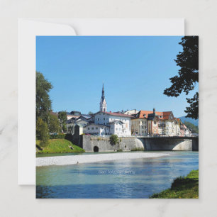 Tarjeta Fotografía escénica de Bad Tolz, Alemania