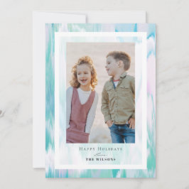 Tarjeta fotográfica Aqua Colours Navidades