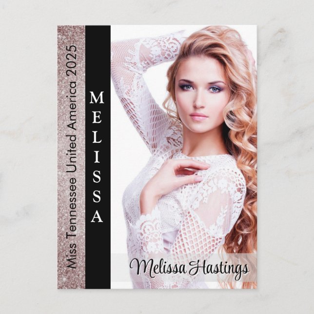 Tarjeta fotográfica automática del concurso Tuxedo (Anverso)