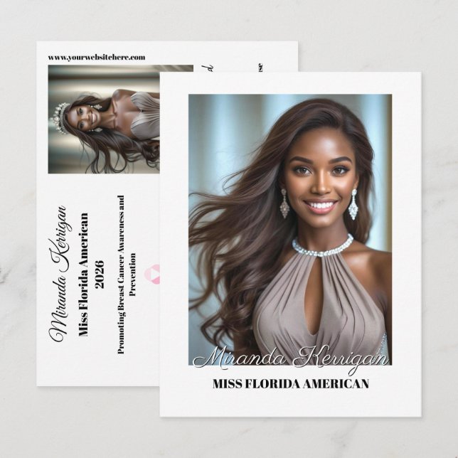 Tarjeta fotográfica automática Postcard Pageant Es (Anverso / Reverso)