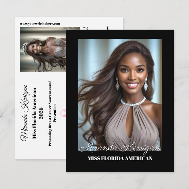 Tarjeta fotográfica automática Postcard Pageant Es (Anverso / Reverso)