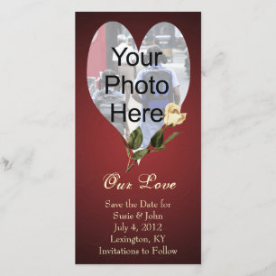 Tarjeta fotográfica boda o Personalizado de San Va