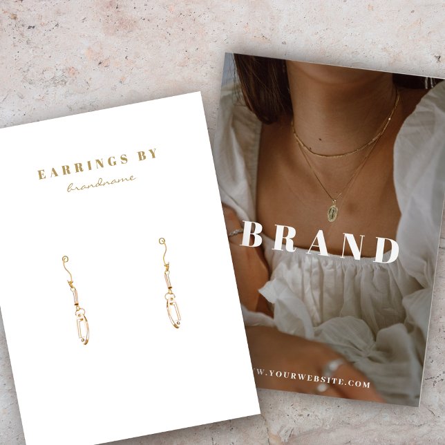 Tarjeta fotográfica Boho Earring (Subido por el creador)