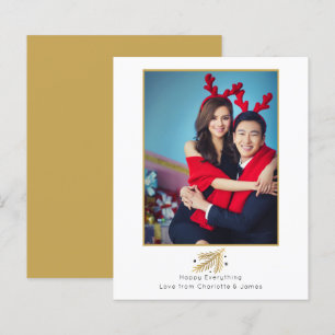 Tarjeta fotográfica BUCOGER Happy Everything Holid