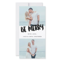 Tarjeta fotográfica con guión de besugo de moras