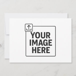 Tarjeta fotográfica con sobre