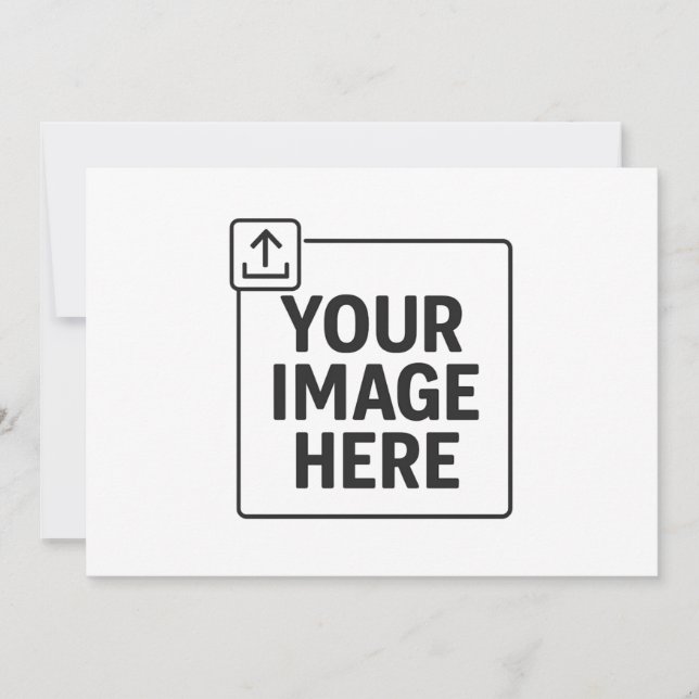 Tarjeta fotográfica con sobre (Anverso)