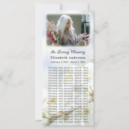 Tarjeta fotográfica conmemorativa | Primavera en u