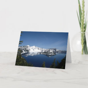 Tarjeta fotográfica Crater Lake