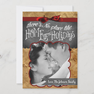 Tarjeta fotográfica de 5 x 7 Navidades XMAS de pap