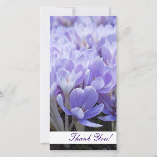 Tarjeta fotográfica de agradecimiento