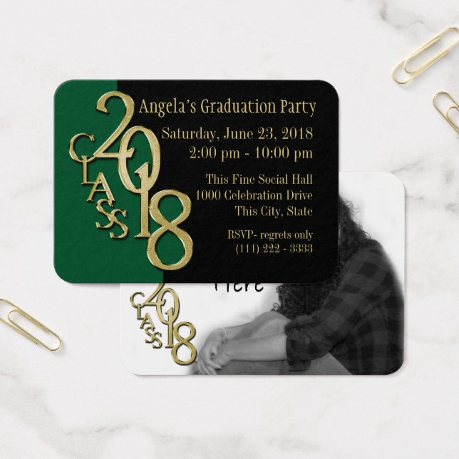 Tarjeta fotográfica de billetera Fiesta Grad 2018  (Oficina)