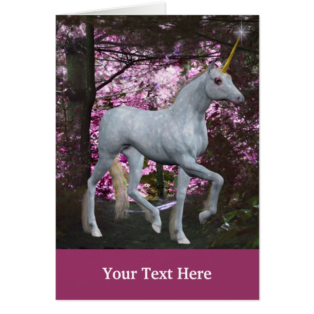 Tarjeta fotográfica de caballos de la Fantasía For (Frente)