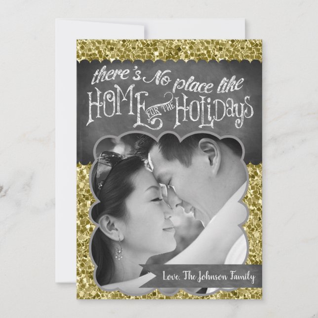 Tarjeta fotográfica de copo de nieve de 5 x 7 Navi (Anverso)