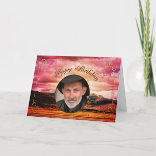 Tarjeta fotográfica de cumpleaños