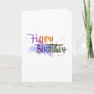 Tarjeta fotográfica de cumpleaños