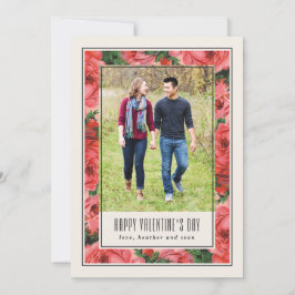 Tarjeta fotográfica de El día de San Valentín de m