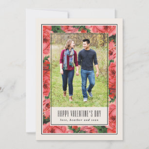 Tarjeta fotográfica de El día de San Valentín de m