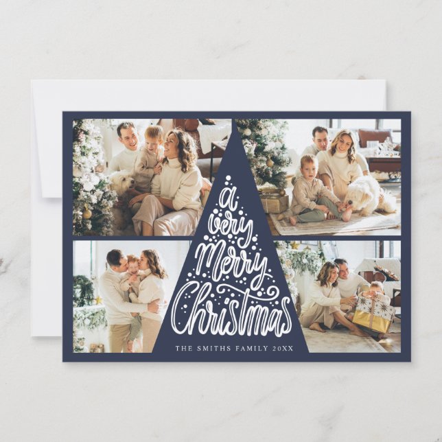Tarjeta fotográfica de ferias navideñas para la ti (Anverso)