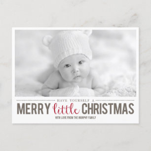 Tarjeta fotográfica de ferias para Navidades peque