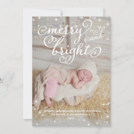 Tarjeta fotográfica de ferias y vacaciones brillan